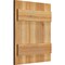 Ekena Millwork Joined Board-n-Batten Shutters, Rough Sawn Western Red Cedar, 16 1/8W x 19H, PR RBJ06S16X019RWR - alternate 5